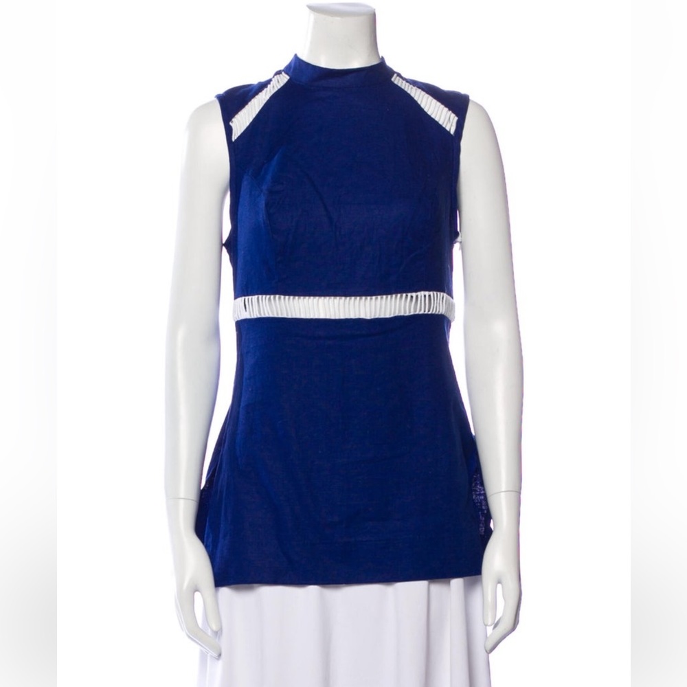 Staud Mock Neck Sleeveless Top Size: M I US 6